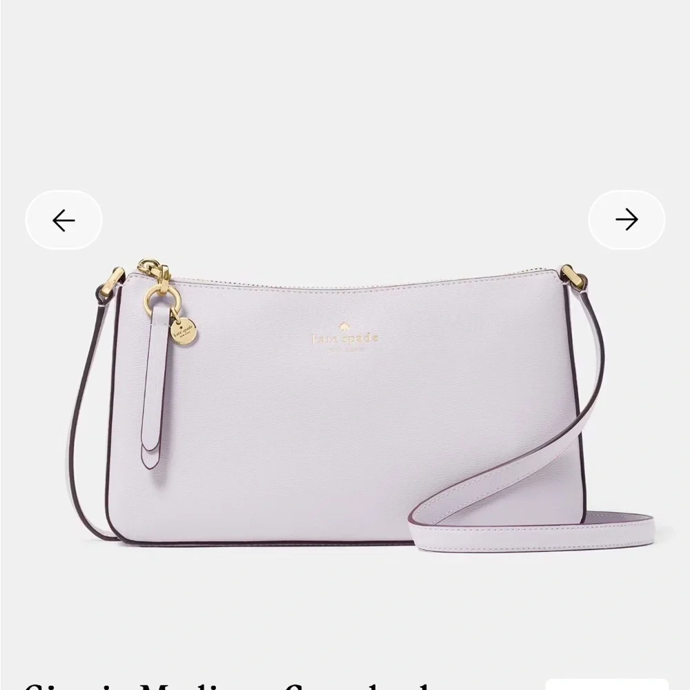 Kate Spade Ginnie Medium Crossbody Bag Lilac Moonlight NWT